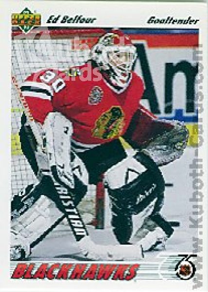 NHL 1991-92 Upper Deck - No 164 - Ed Belfour