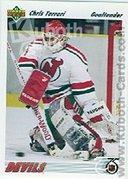 NHL 1991-92 Upper Deck - No 115 - Chris Terreri