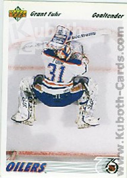 NHL 1991-92 Upper Deck - No. 264 - Grant Fuhr