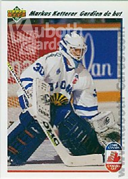 NHL 1991-92 Upper Deck French - No 23 - Markus Ketterer