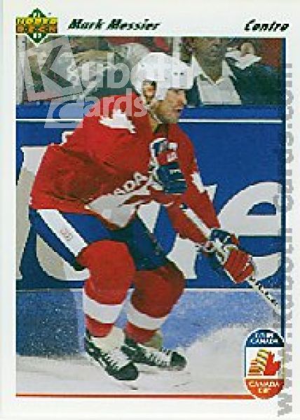 NHL 1991-92 Upper Deck French - No 14 - Mark Messier