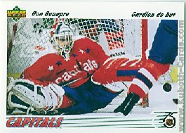 NHL 1991-92 Upper Deck French - No 197 - Don Beaupre