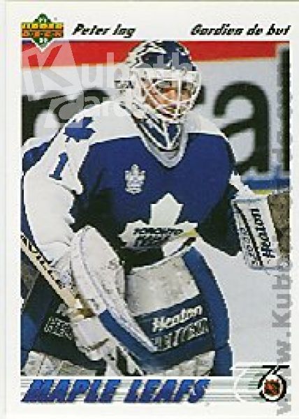 NHL 1991-92 Upper Deck French - No 118 - Peter Ing