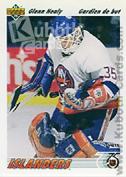 NHL 1991-92 Upper Deck French - No 224 - Glenn Healy