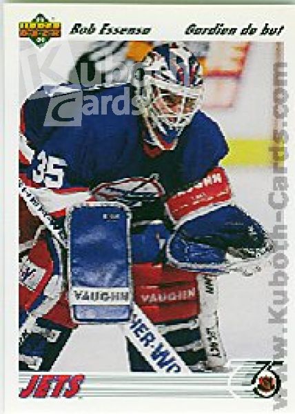 NHL 1991-92 Upper Deck French - No 101 - Bob Essensa