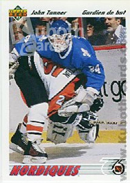 NHL 1991-92 Upper Deck French - No 119 - John Tanner