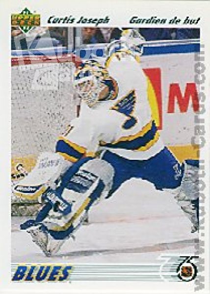 NHL 1991-92 Upper Deck French - No 139 - Curtis Joseph