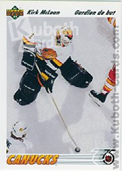 NHL 1991-92 Upper Deck French - No 191 - Kirk McLean