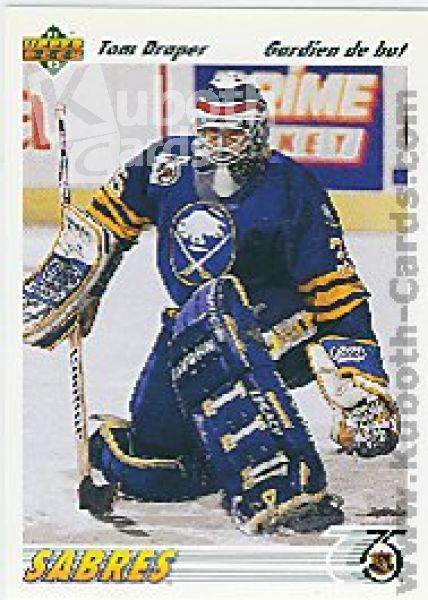 NHL 1991-92 Upper Deck French - No 552 - Tom Draper