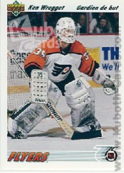 NHL 1991-92 Upper Deck French - No 206 - Ken Wregget