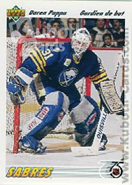 NHL 1991-92 Upper Deck French - No 248 - Daren Puppa