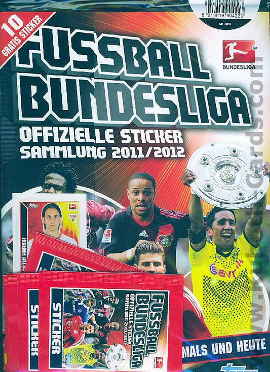 Fussball 2011-12 Topps Sticker Starterpack Bundesliga