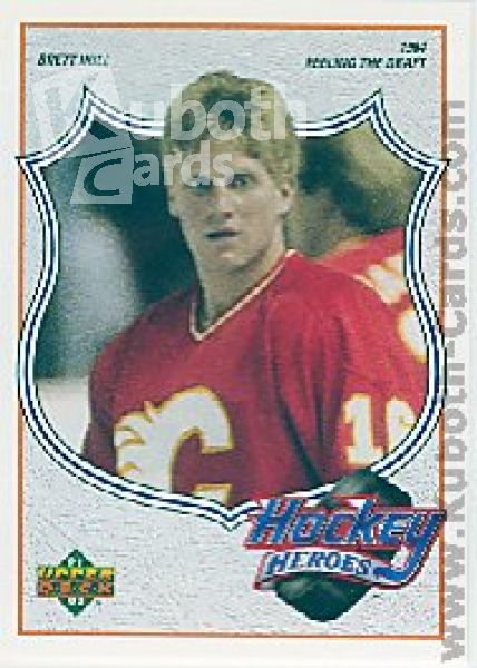 NHL 1991-92 Upper Deck Brett Hull Heroes - No 2 of 9 - Brett Hull