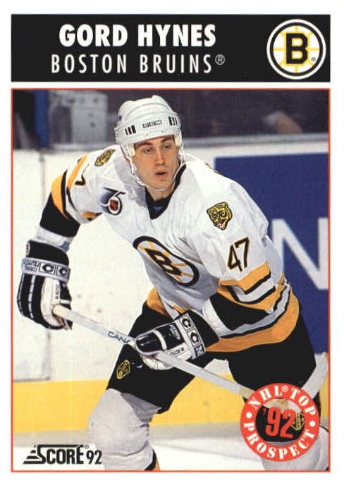 NHL 1992 / 93 Score - No 483 - Gord Hynes