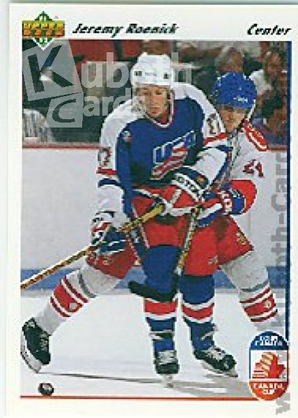 NHL 1991-92 Upper Deck - No. 36 - Jeremy Roenick