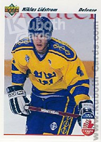 NHL 1991-92 Upper Deck - No 26 - Niklas Lidstrom