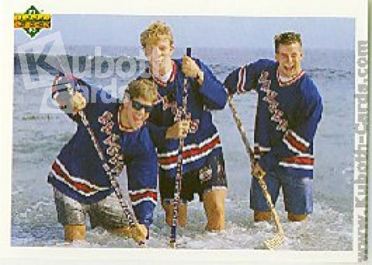 NHL 1991-92 Upper Deck - No 440 - Super Rookie Checklist - Tony Amonte / Doug Weight / Steven Rice