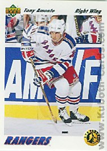 NHL 1991-92 Upper Deck - No 450 - Tony Amonte