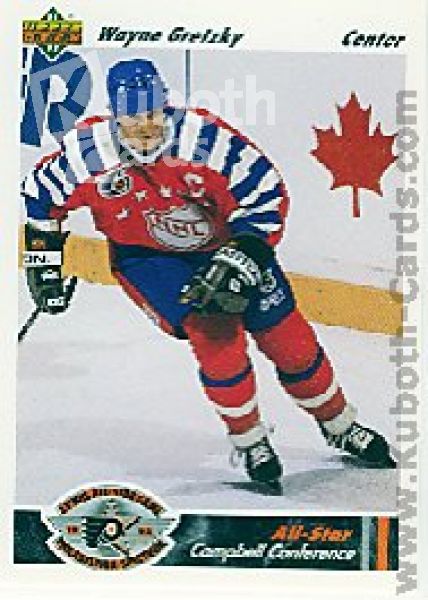 NHL 1991-92 Upper Deck - No 621 - Wayne Gretzky