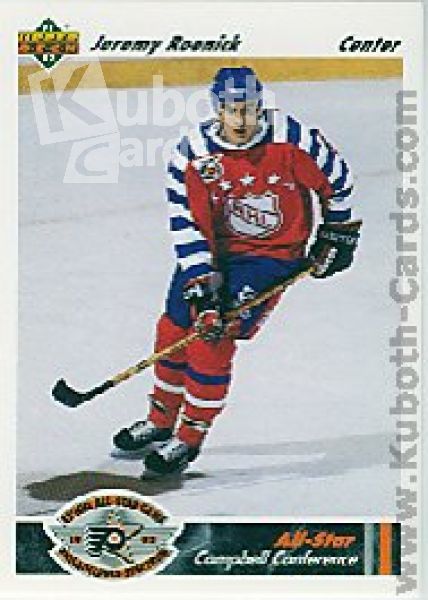 NHL 1991-92 Upper Deck - No 629 - Jeremy Roenick