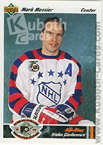 NHL 1991-92 Upper Deck - No 620 - Mark Messier