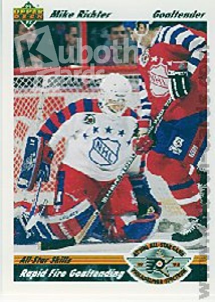 NHL 1991-92 Upper Deck - No 634 - Mike Richter