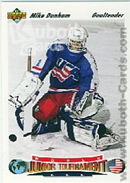 NHL 1991-92 Upper Deck - No 693 - Mike Dunham