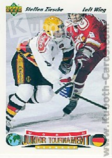 NHL 1991-92 Upper Deck - No 679 - Steffen Ziesche