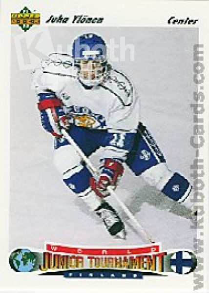 NHL 1991-92 Upper Deck - No 673 - Juha Ylönen