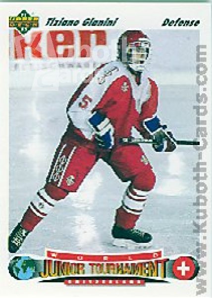 NHL 1991-92 Upper Deck - No 670 - Tiziano Gianini