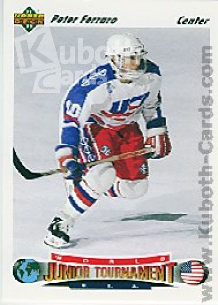 NHL 1991-92 Upper Deck - No 696 - Peter Ferraro