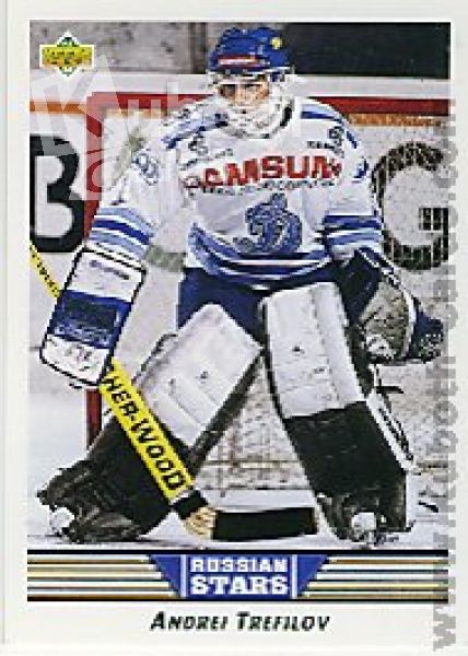 NHL 1992 / 93 Upper Deck - No 345 - Andrei Trefilov