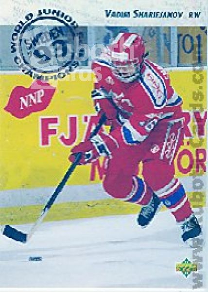 NHL 1992 / 93 Upper Deck - No 612 - Vadim Sharifjanov
