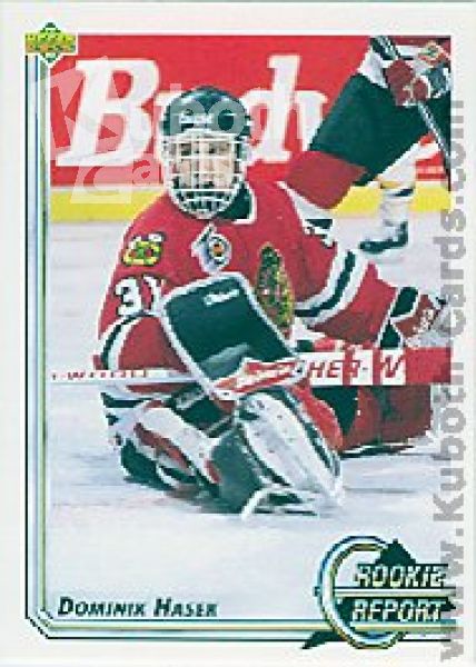 NHL 1992/93 Upper Deck - No. 366 - Dominik Hasek