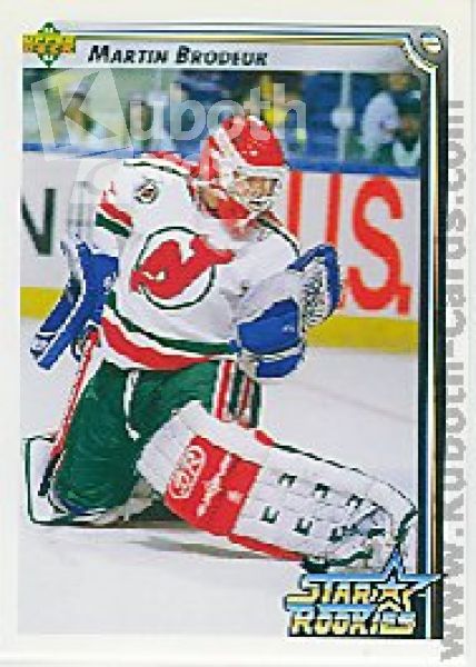 NHL 1992 / 93 Upper Deck - No 408 - Martin Brodeur