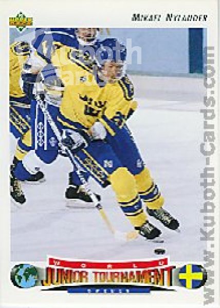 NHL 1992/93 Upper Deck - No. 236 - Mikael Nylander