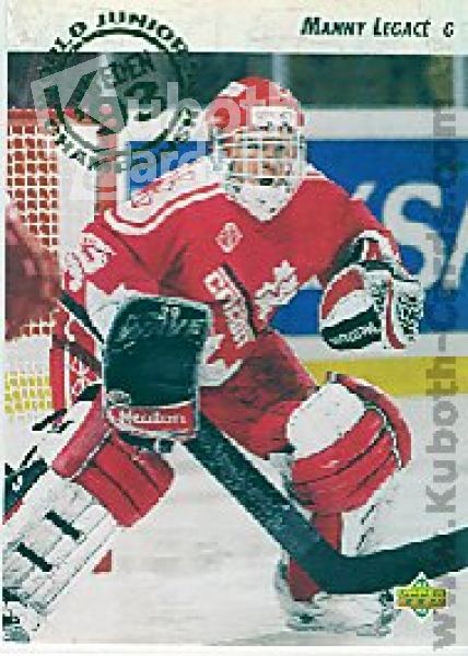 NHL 1992 / 93 Upper Deck - No 585 - Manny Legacé