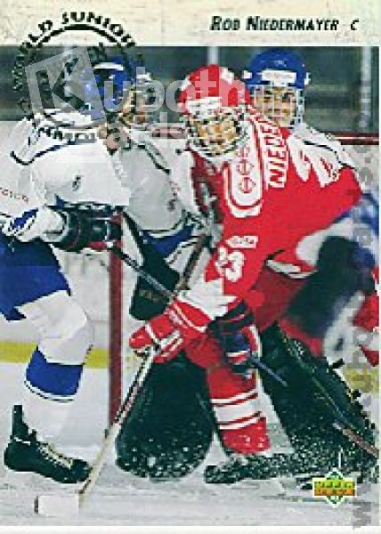 NHL 1992 / 93 Upper Deck - No 593 - Rob Niedermayer