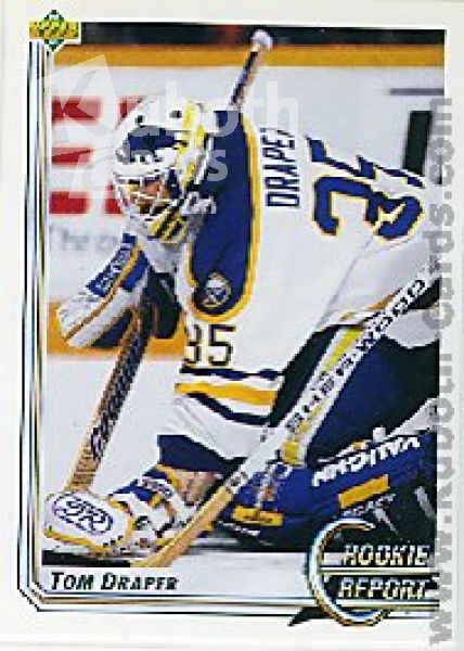NHL 1992 / 93 Upper Deck - No 361 - Tom Draper