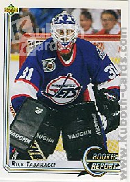 NHL 1992 / 93 Upper Deck - No 358 - Rick Tabaracci