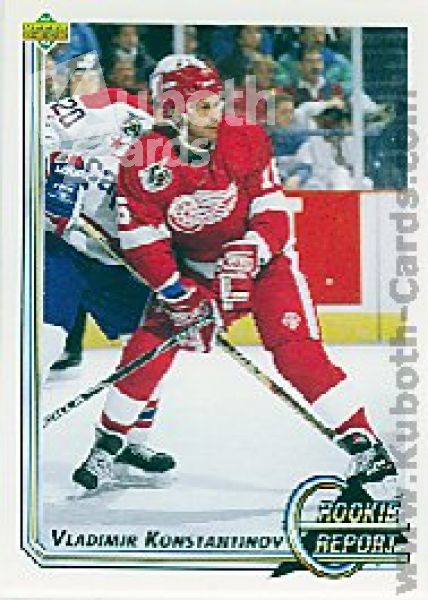 NHL 1992 / 93 Upper Deck - No 357 - Vladimir Konstantinov