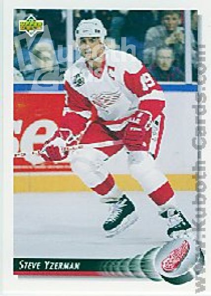 NHL 1992 / 93 Upper Deck - No 155 - Steve Yzerman