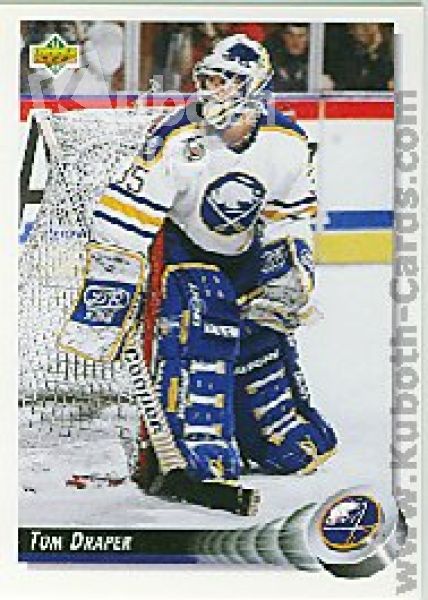 NHL 1992 / 93 Upper Deck - No 201 - Tom Draper