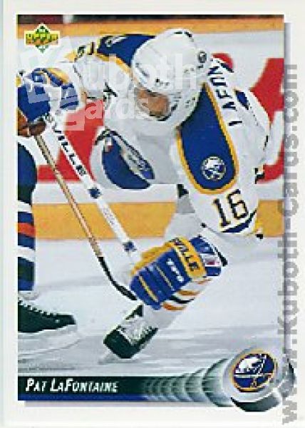 NHL 1992/93 Upper Deck - No 165 - Pat LaFontaine