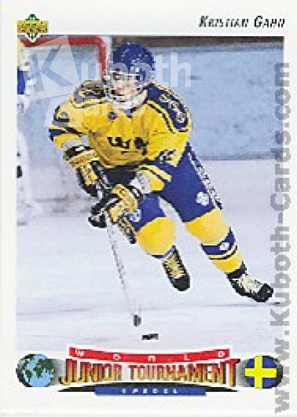 NHL 1992 / 93 Upper Deck - No 232 - Kristian Gahn