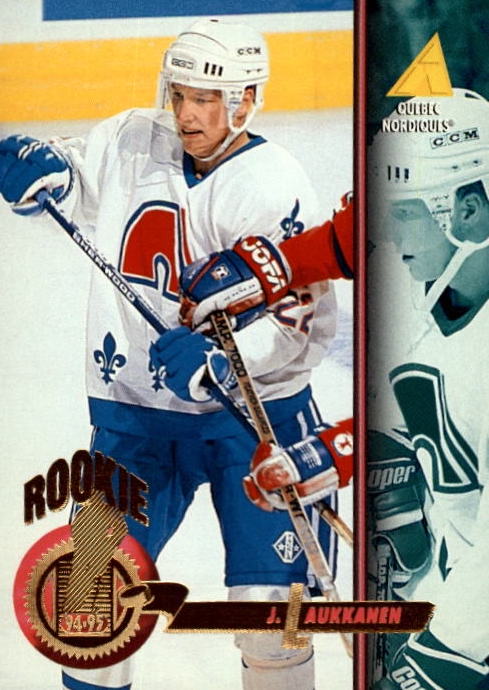 NHL 1994 / 95 Pinnacle - No 485 - Jann Laukkanen