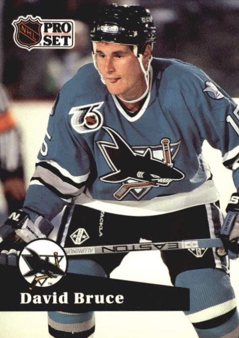 NHL 1991-92 ProSet French - No 485 - David Bruce