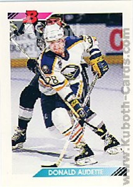 NHL 1992/93 Bowman - No. 288 - Donald Audette