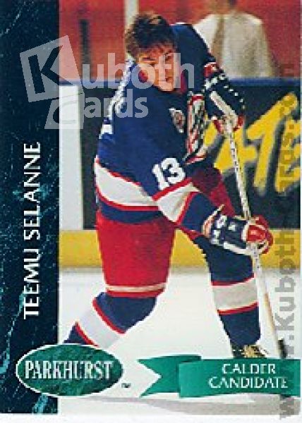 NHL 1992/93 Parkhurst - No 209 - Teemu Selanne