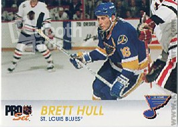 NHL 1992/93 ProSet - No. 156 - Brett Hull